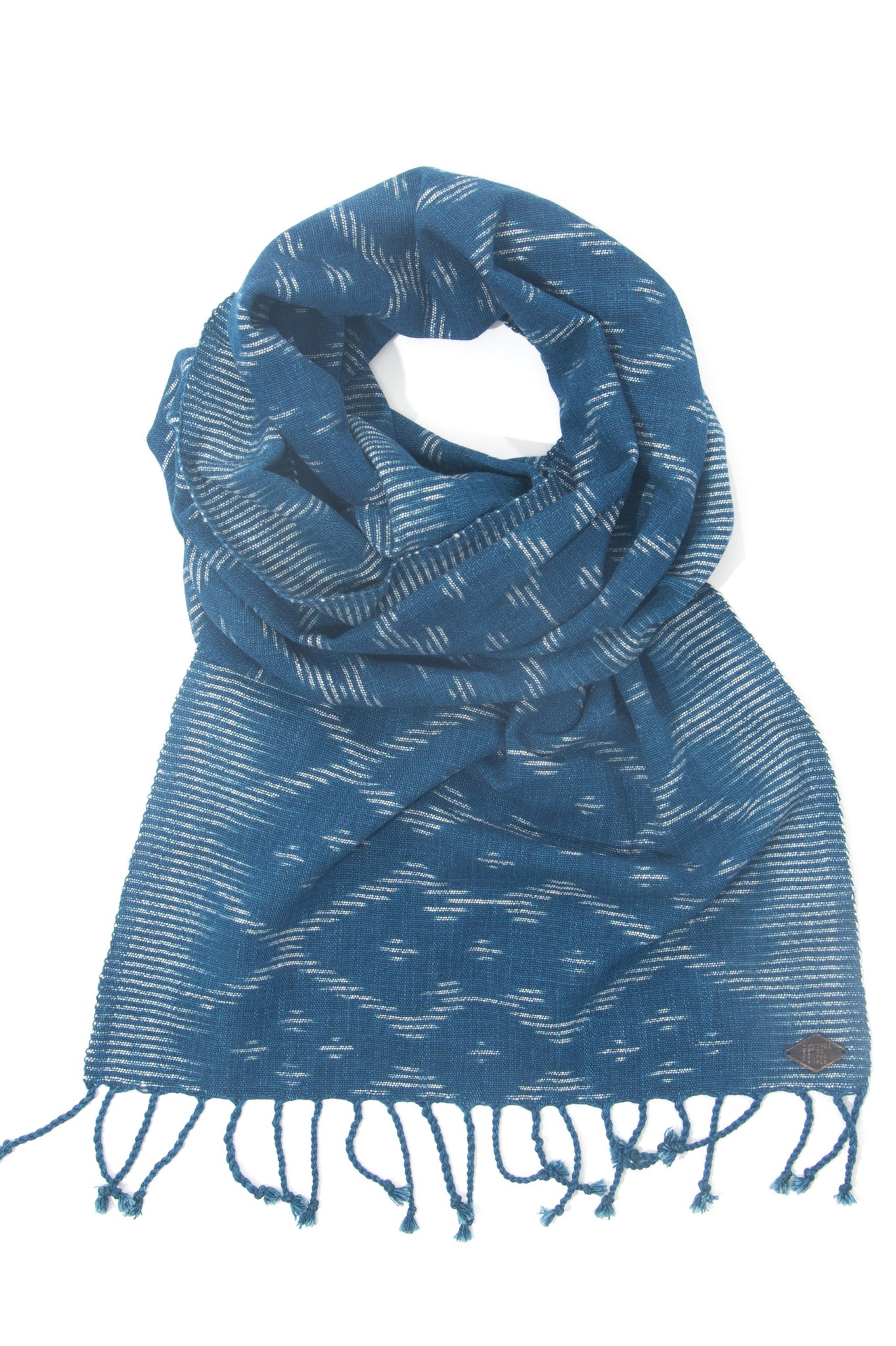 HIVES SCARF - hand loomed ikat