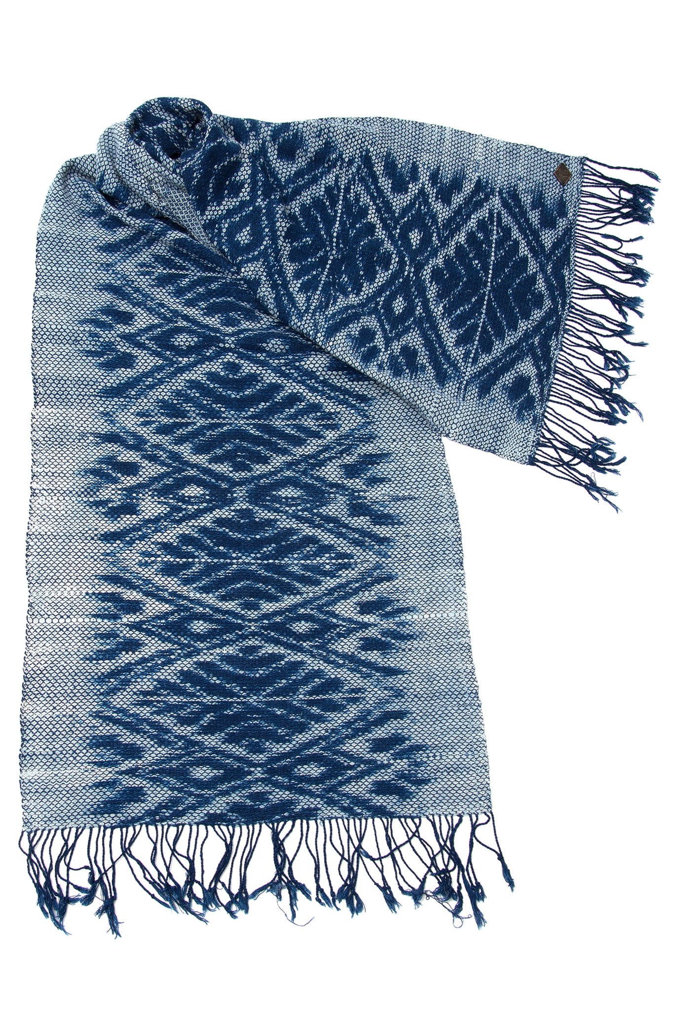 FAME SCARF - hand loomed ikat