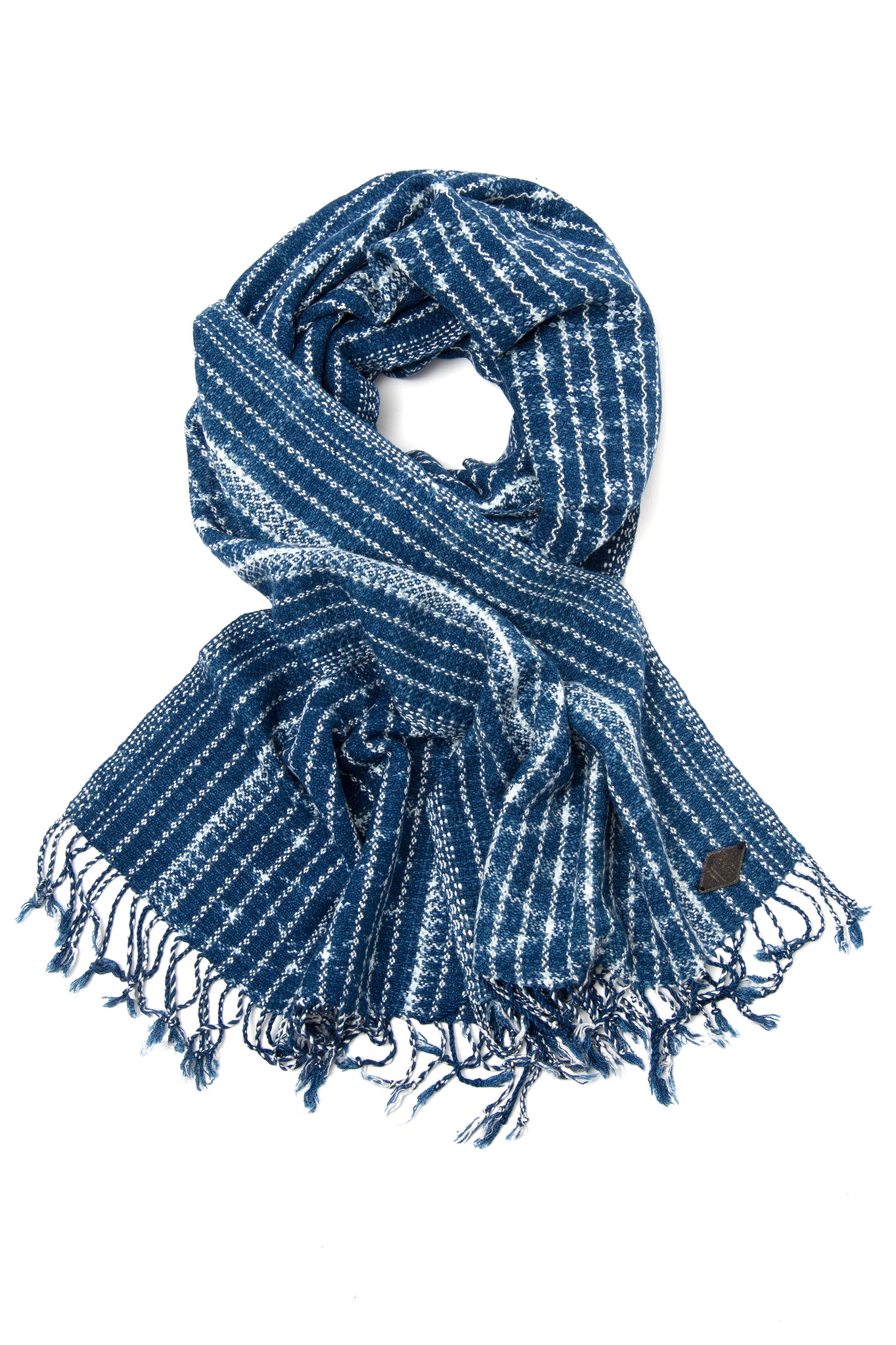 TRAP SCARF - hand loomed ikat