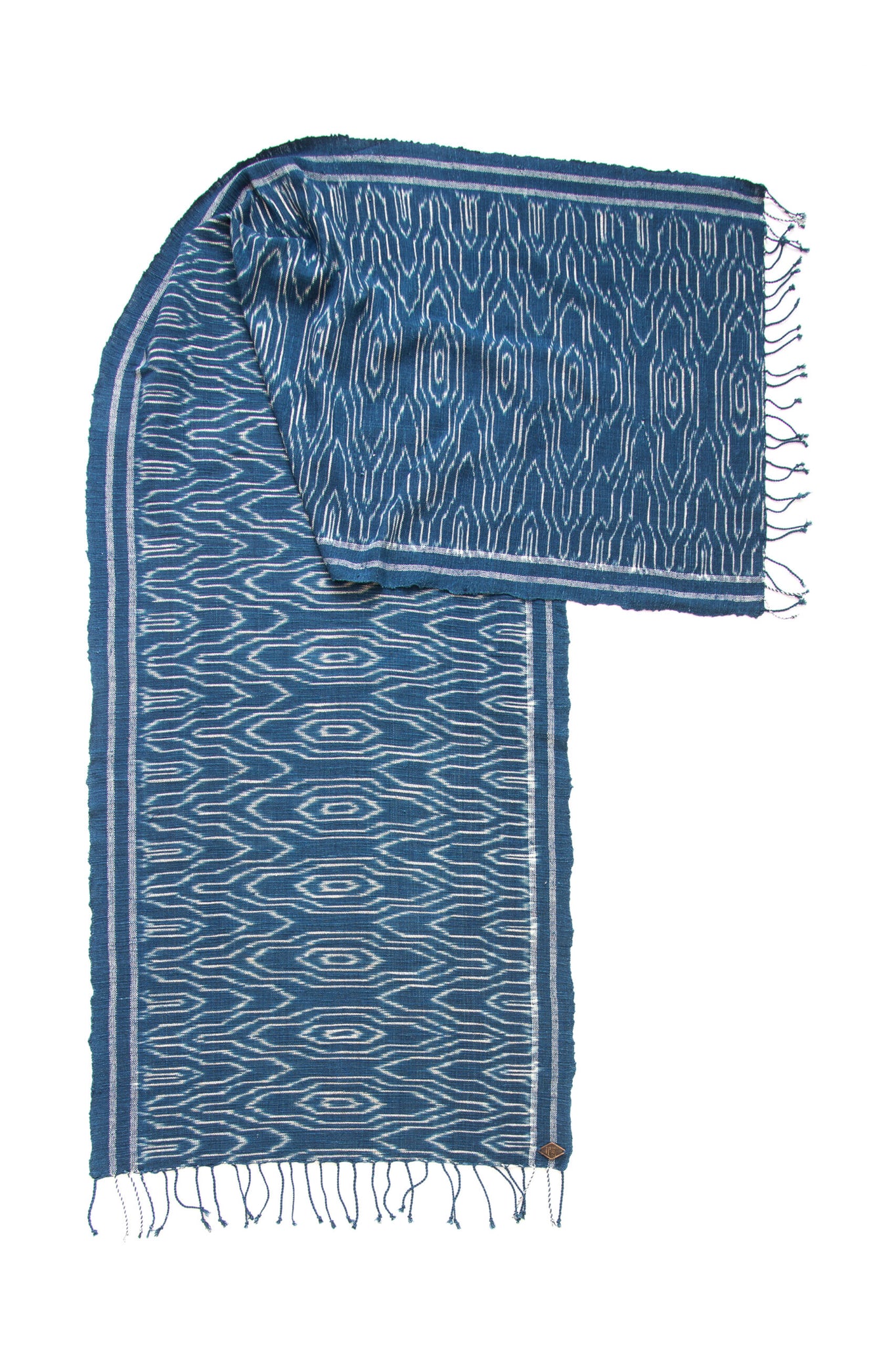 Web Scarf - Ikat Weave