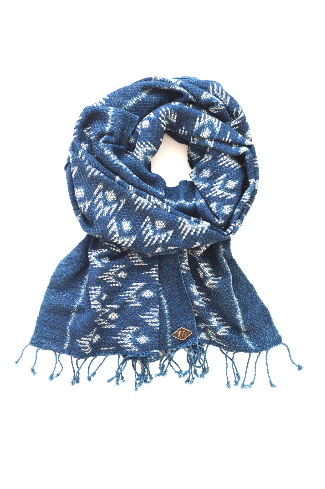 WING SCARF - hand loomed ikat