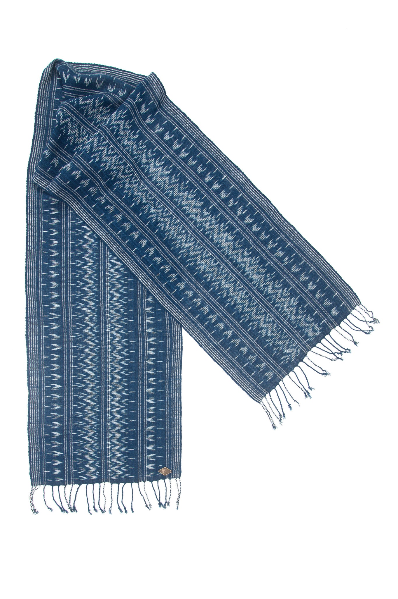 Arrow Scarf - Ikat Weave