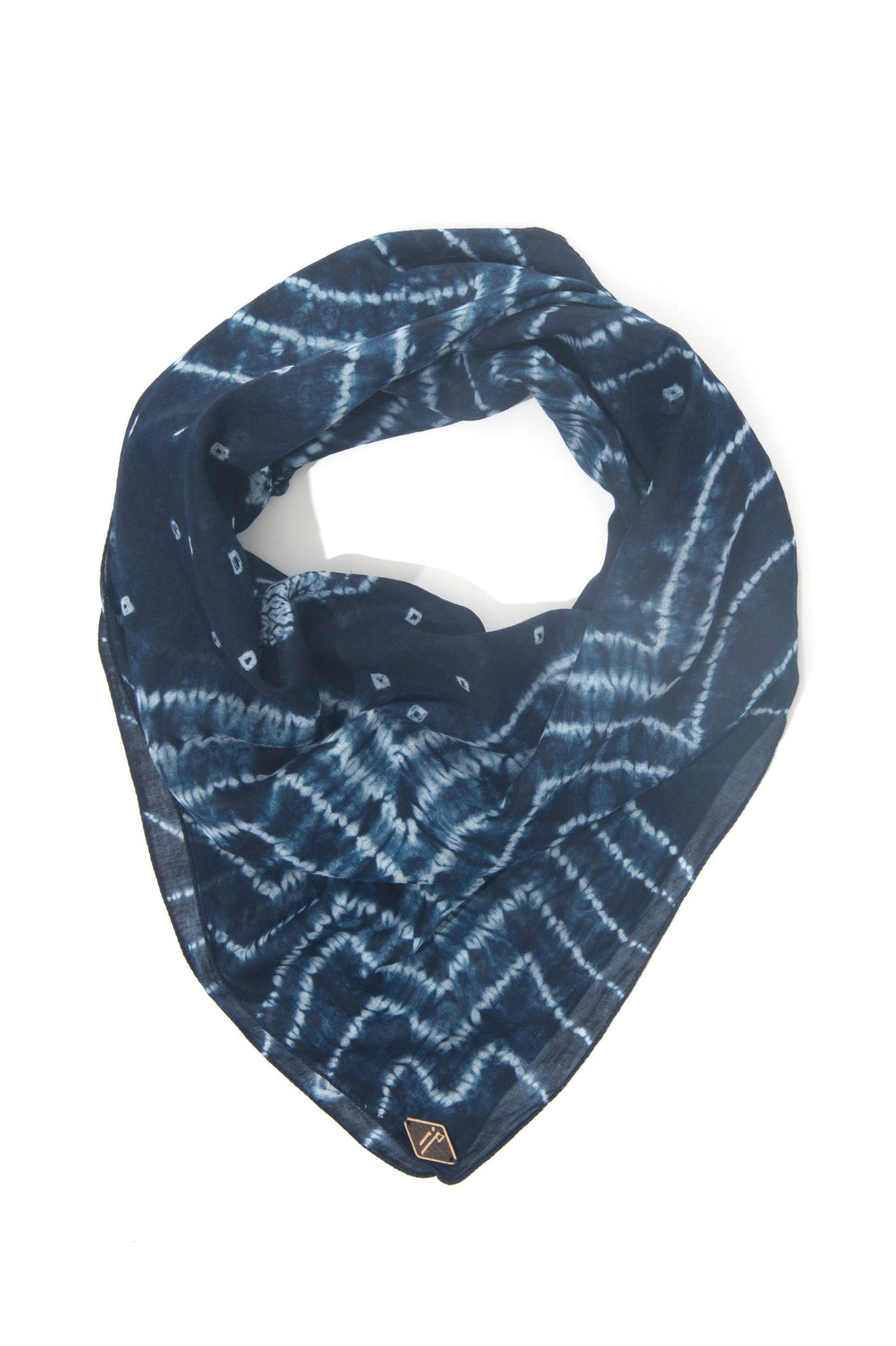 Carp Scarf - Bandhani Tie and Dye