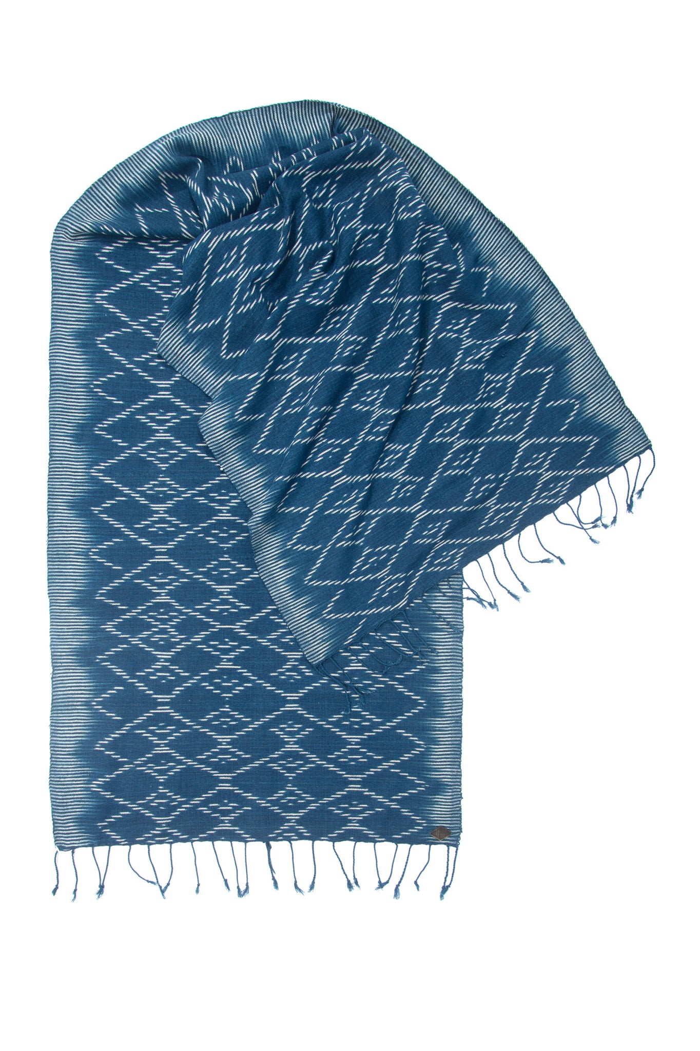 EYES SCARF - hand loomed ikat