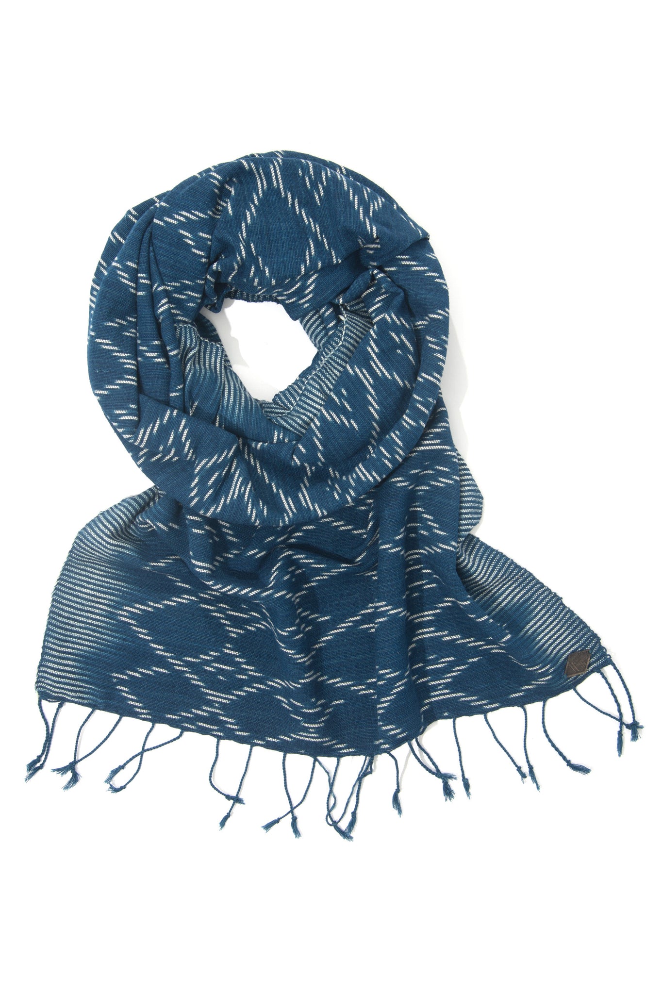 EYES SCARF - hand loomed ikat