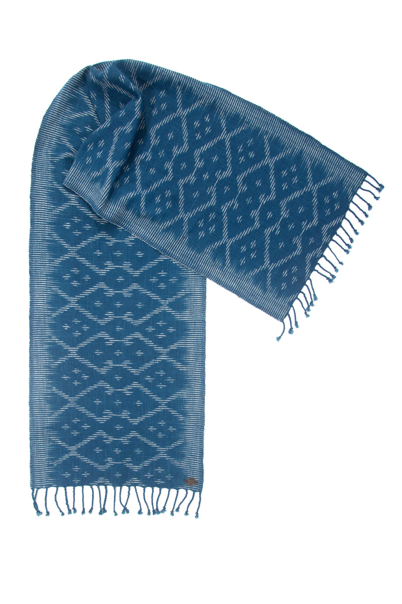 HIVES SCARF - hand loomed ikat