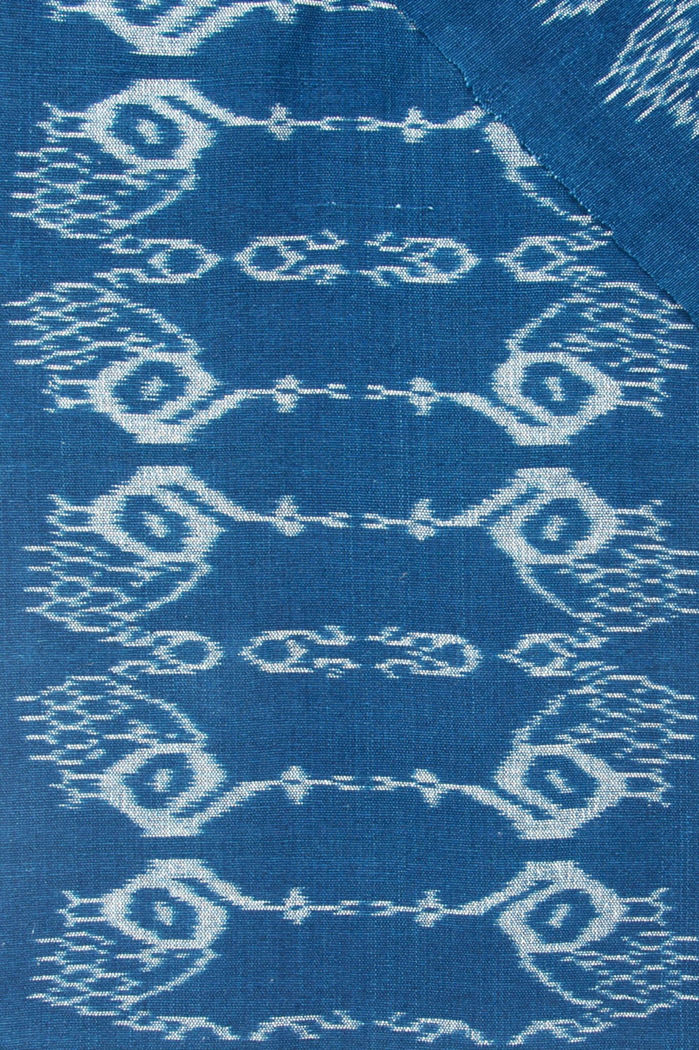 Peacock Scarf - Ikat Weave
