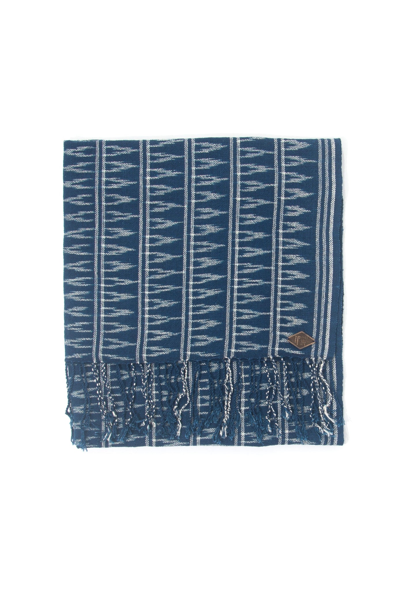 STARS SCARF - hand loomed ikat