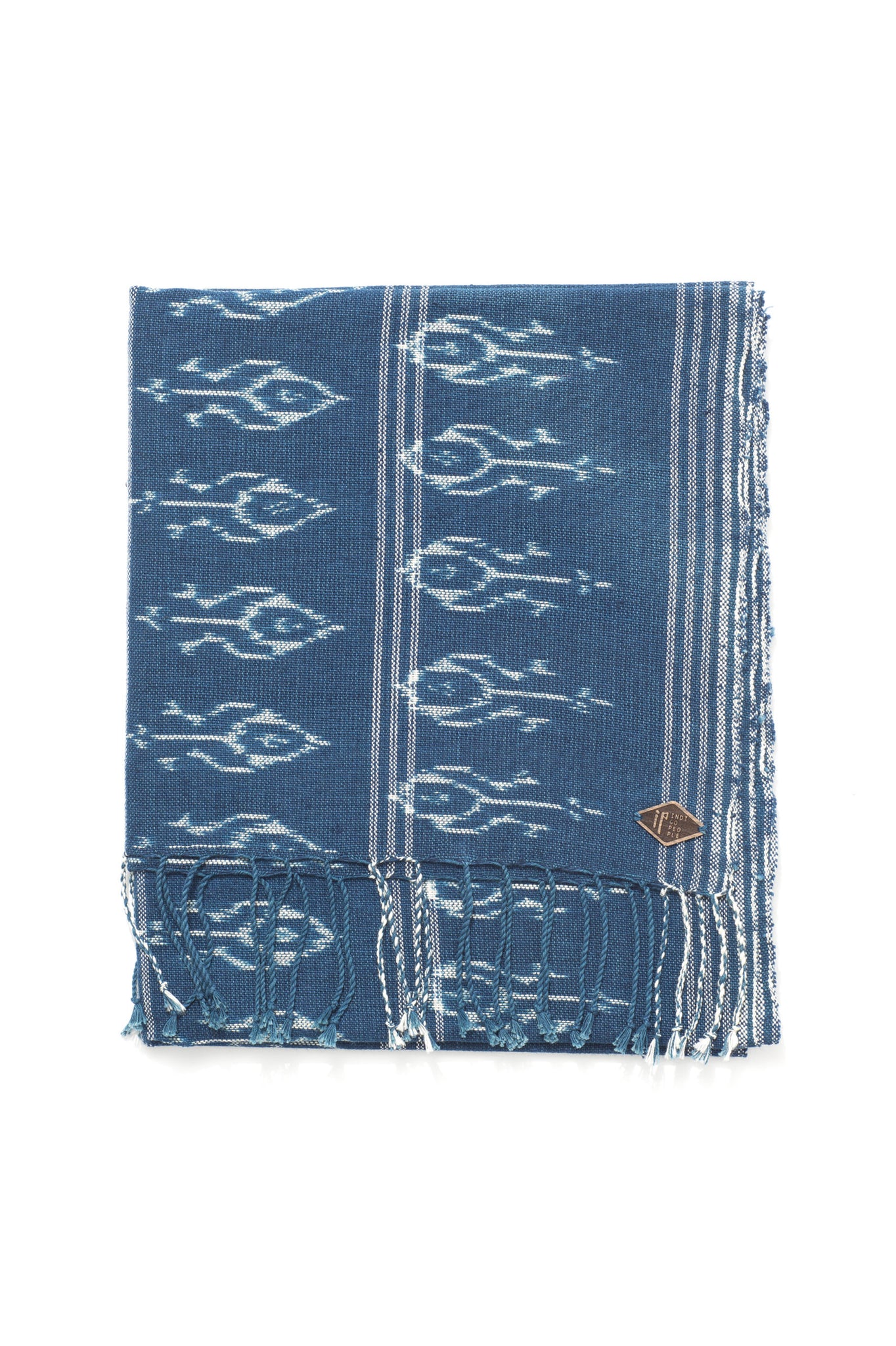 Tulip Scarf - Ikat Weave
