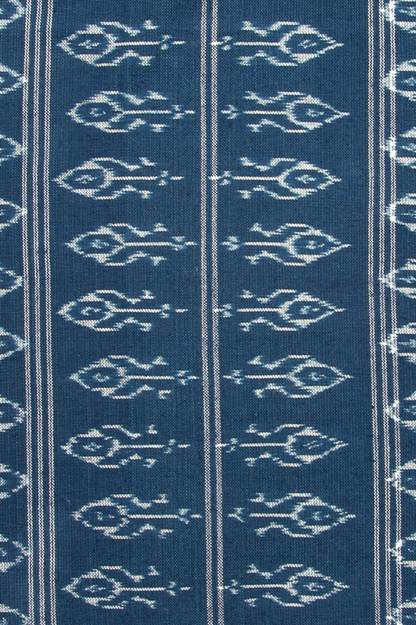 TULIP SCARF - hand loomed ikat