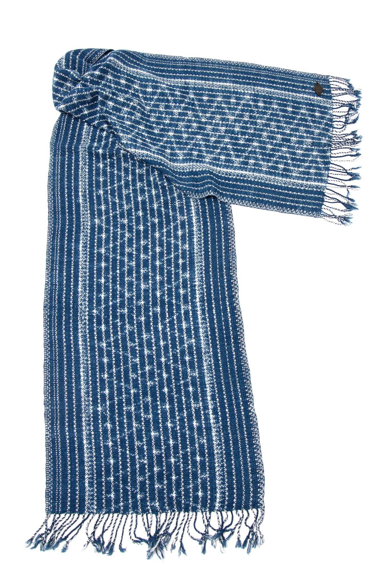 TRAP SCARF - hand loomed ikat