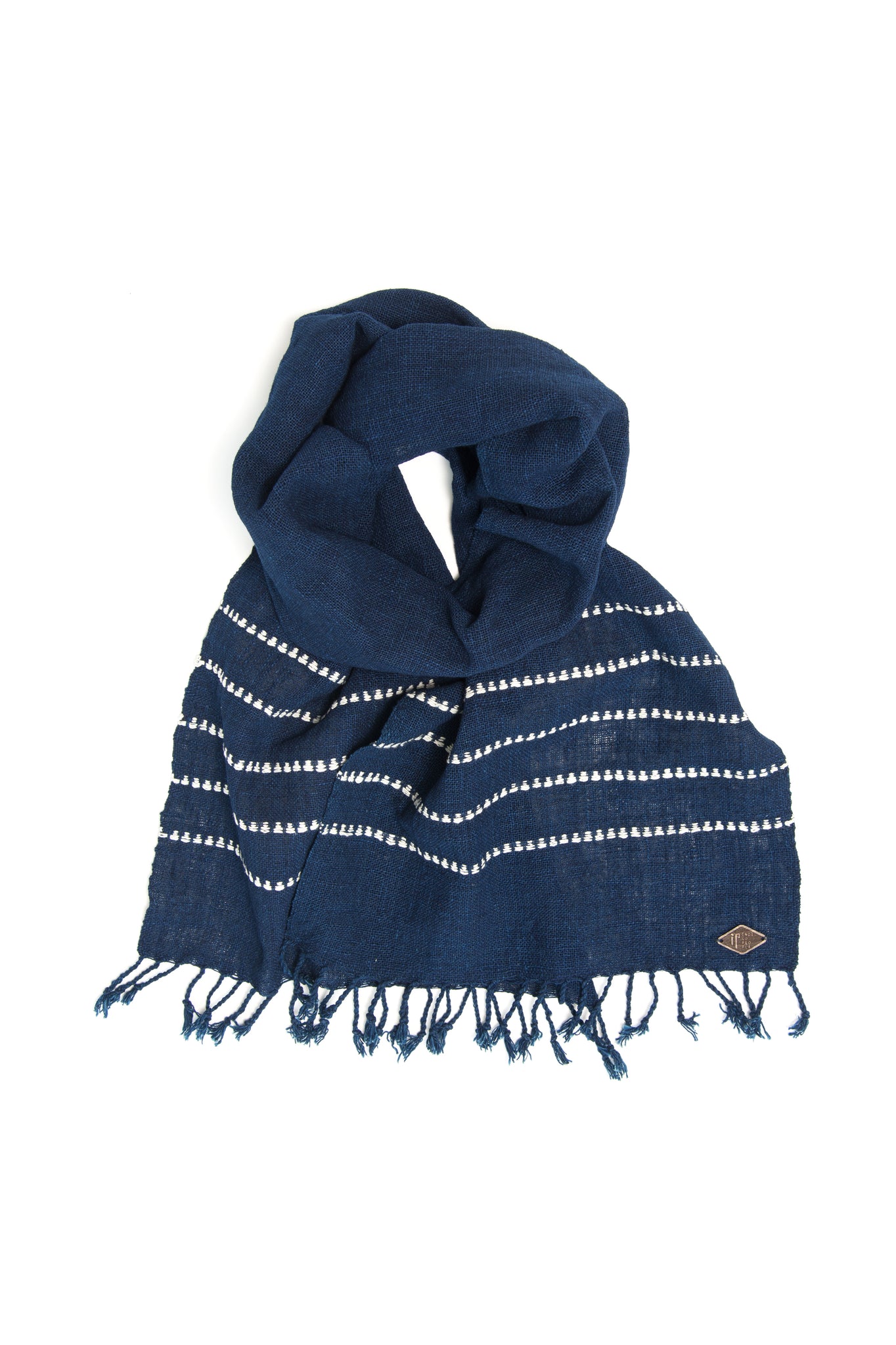 HORIZON SCARF - hand loomed stripes