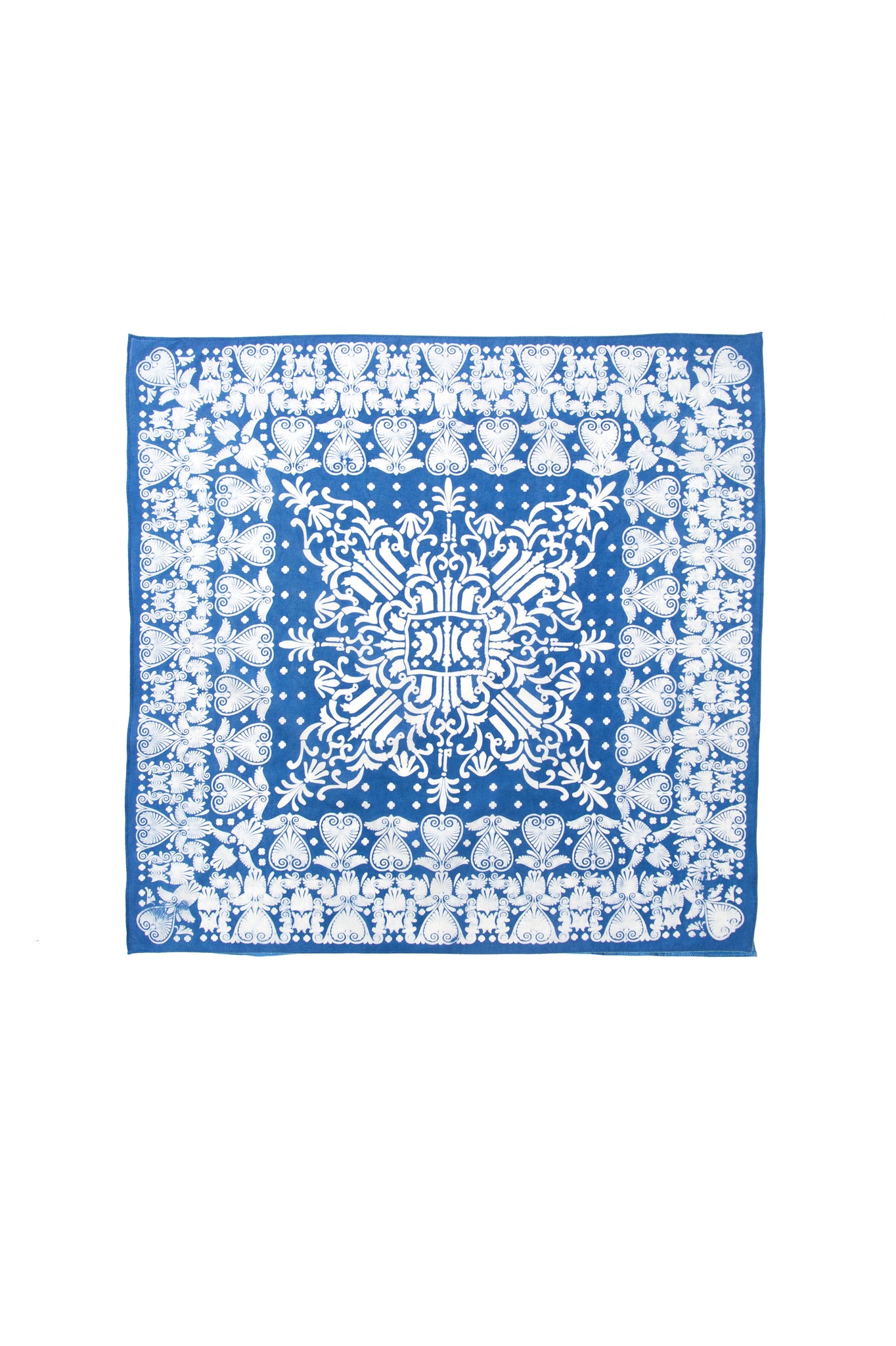 CROWN BANDANA - batik screen print