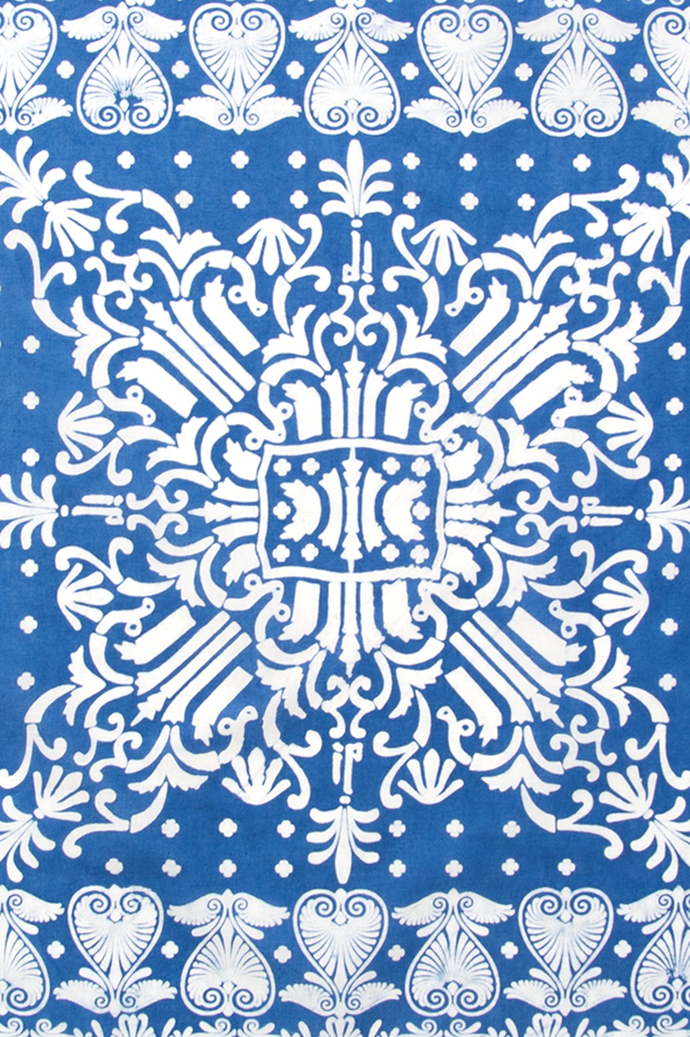 CROWN BANDANA - batik screen print