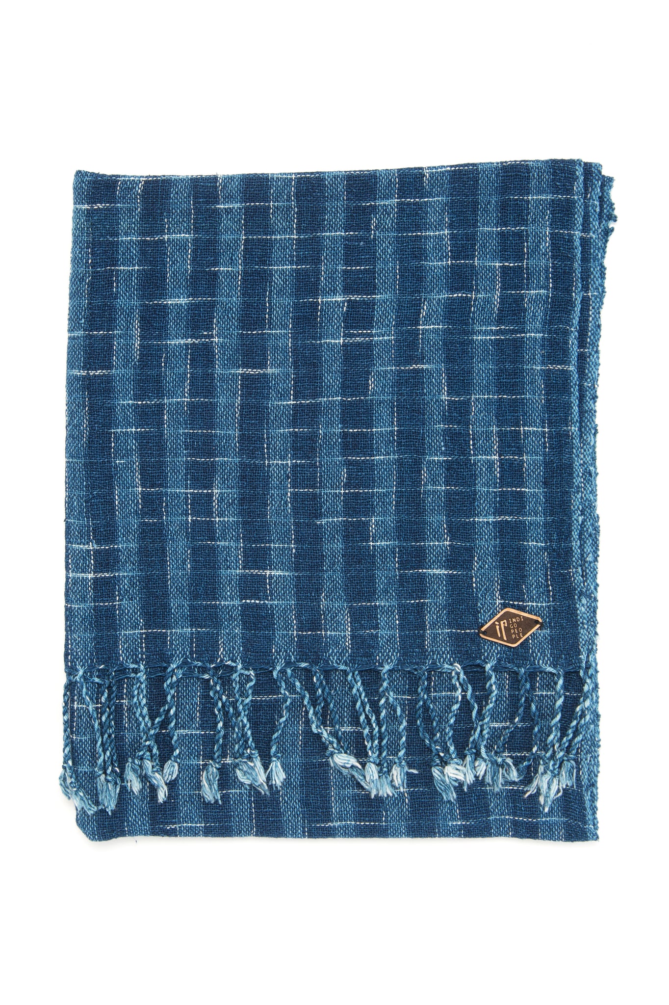 Stream Scarf - Ikat Weave