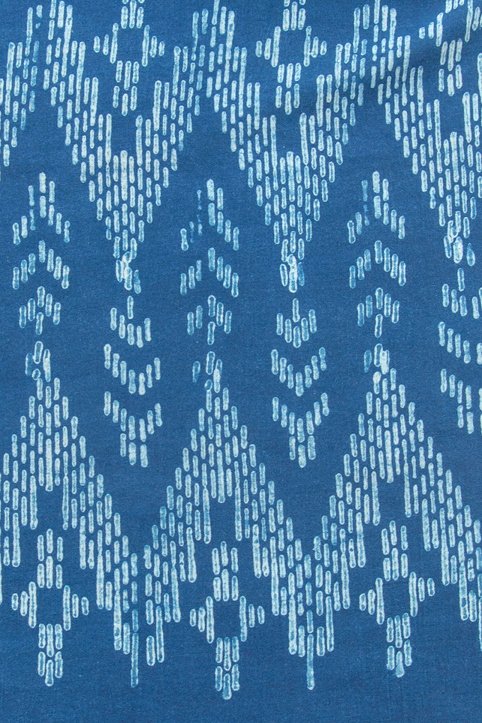 TSUBASA SCARF - mud resist block print