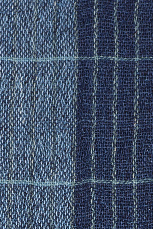 KUSHIRO SCARF - hand loomed checks