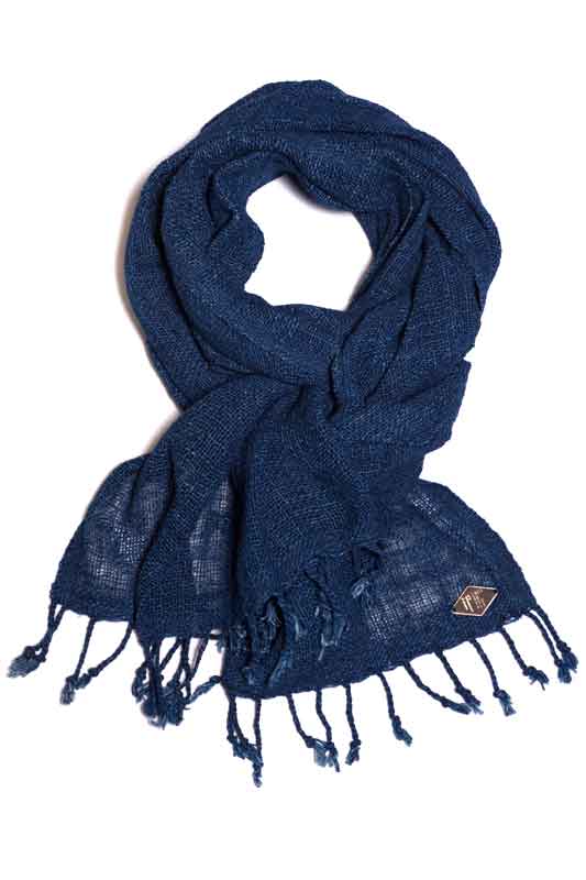 OGORI SCARF - hand loomed open weave